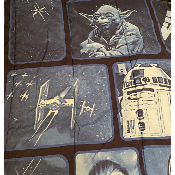 Vintage Star Wars Empire Strikes Back Comforter Twin/ Full 72x86 Jay Franco - Picture 13 of 16